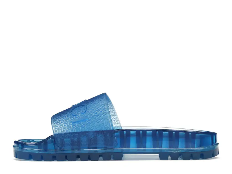 kickasskickss-adidas x gucci adilette slide blue -3
