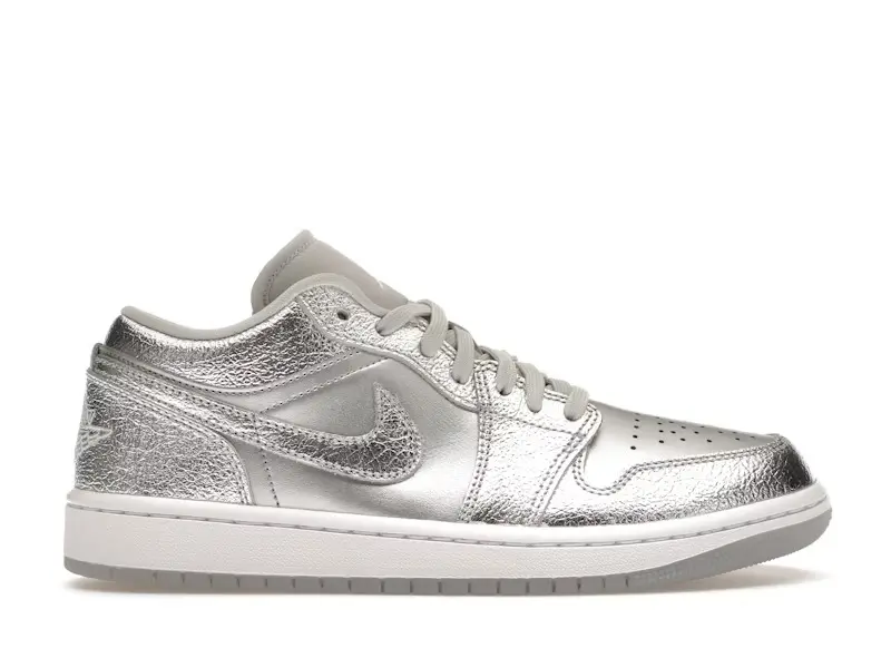 Jordan 1 Low SE Metallic Silver (Women's)