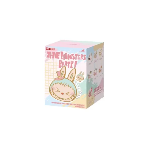 Pop Mart Labubu The Monster Party Series Reversible Plush Doll Blind Box