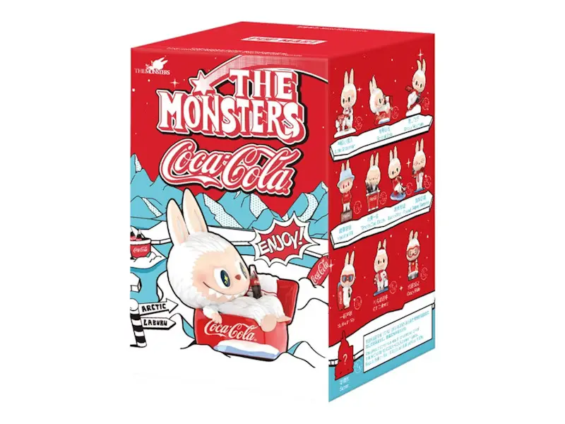 Pop Mart Labubu The Monsters Coca-Cola Series Figure Single Blind Box