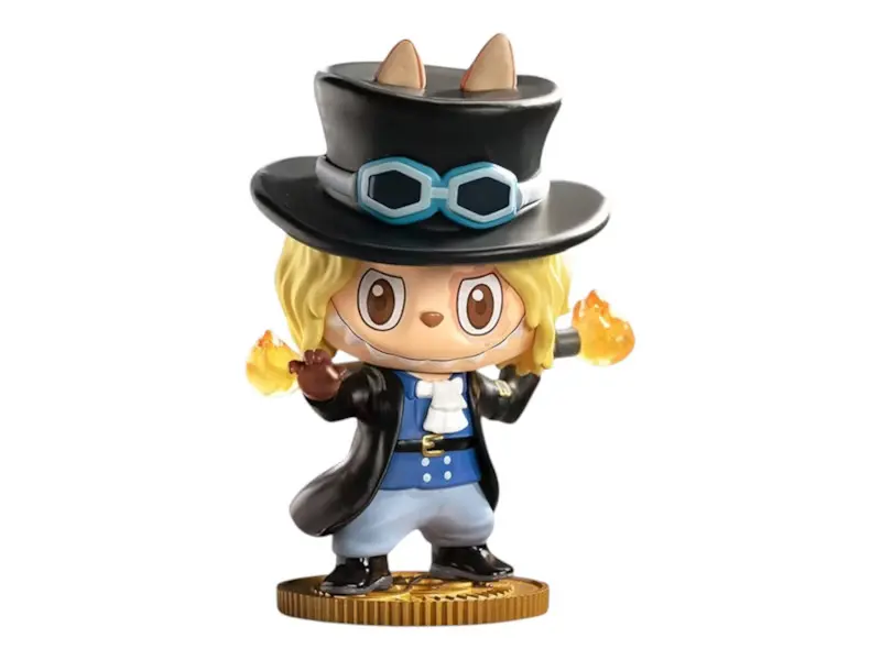 Pop Mart Labubu The Monsters x One Piece Series Sabo Figure